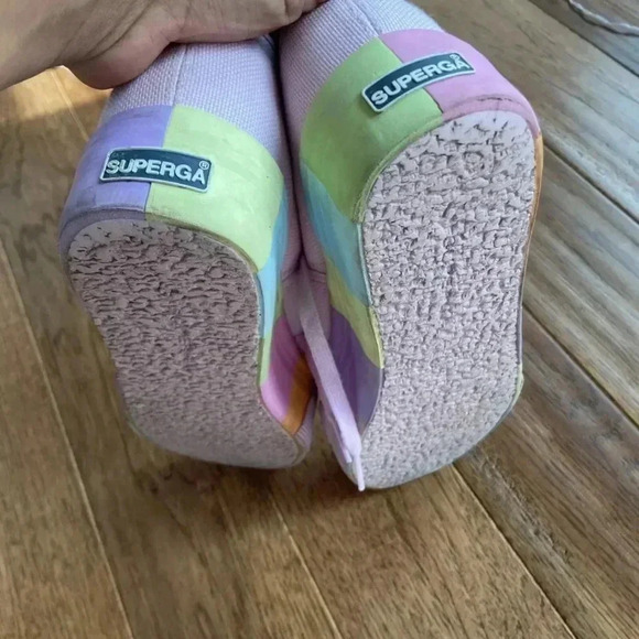 Superga  Sneaker Fantasia Platform Pink Rainbow - Picture 9 of 10